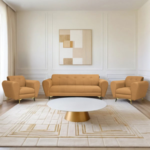 seventh heaven milan icon 5 seater sofa set plush suede fabric fabric 3  1  1 sofa set