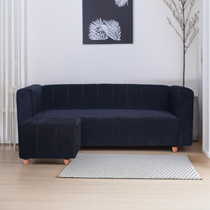 seventh heaven 4 seater sofa with 1 ottoman chenille molfino fabric fabric 4 seater  sofa