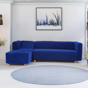 seventh heaven tokyo extra spacious chenille molfino fabric 6 seater  sofa
