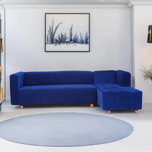 seventh heaven tokyo extra spacious chenille molfino fabric 6 seater  sofa