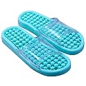 Sevia Multicolour Soft Plastic Acupressure Foot Massager Slippers for Unisex (Large)