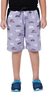 sevnix short for boys casual printed pure cotton