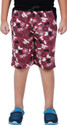 Sevnix Short For Boys Casual Printed Pure Cotton (Maroon, Pack of 1)