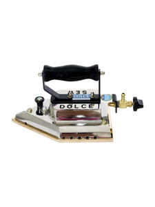 sew- dolce lp gas iron brass base 625 kg 0 w lp gas silver  golden