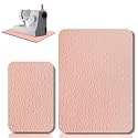Sewing Machine Mat Pedal, 15" X 20" and 9" X 14", Pink