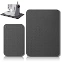 Sewing Machine Mat Pedal, 15" X 20" and 9" X 14", Black