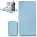 Sewing Machine Mat Pedal, 17'' X 36'' and 9'' X 14'', Light Blue