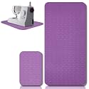 Sewing Machine Mat Pedal, 17'' X 36'' and 9'' X 14'', Pink Purple
