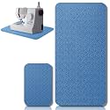 Sewing Machine Mat Pedal, 17'' X 36'' and 9'' X 14'', Blue