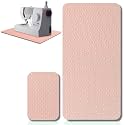 Sewing Machine Mat Pedal, 17'' X 36'' and 9'' X 14'', Pink