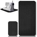 Sewing Machine Mat Pedal, 17'' X 36'' and 9'' X 14'', Black