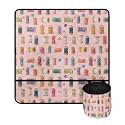 Sewing Machine Pad for Table, Sewing Mat with Storage Bag Store Bobbins Thread Small Scissors Reduce Vibration for Most Sewing Machines