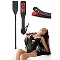 Sex Paddle Sex Spanking Crop Set XOXO Paddle Role Play Adult Whip Bondage BDSM Kit Riding Crop Adult Toys Black