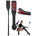 Paddle Crop BDSM Adult Sex Bondage Paddle Set - 2 Sex Crop Paddle Spanking Accessories - Adult Sex Games Paddle Sex Flogger Bondage