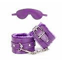 Sex Restraints Handcuffs BDSM Plush Blindfold Sleep Mask Wrist Ankle Cuffs for Couples Bondage Fetish Adjustable