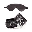 Sex Restraints Handcuffs BDSM Plush Blindfold Sleep Mask Wrist Ankle Cuffs for Couples Bondage Fetish Adjustable
