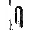 Flogger for Sex Play BDSM Flogger Adult Whips Sex Whips for Spanking BDSM Paddles Spanking Set Sex Crop 18 inch Flogger 27 inch