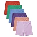 Sexy Basics Women's Ultra Soft Mini Bike Short | Spandex Workout Trunk Boxer | Multi Packs &amp; Colors