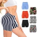 Sexy Basics Women's Ultra Soft Mini Bike Short | Spandex Workout Trunk Boxer | Multi Packs &amp; Colors