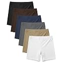 Sexy Basics Women's Ultra Soft Mini Bike Short | Spandex Workout Trunk Boxer | Multi Packs &amp; Colors