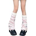 Sexybody Women's Leg Warmers Fashion Knit Warmers Long Socks Cute Y2K Kawaii Japanese Lolita Harajuku Accessories for Girls