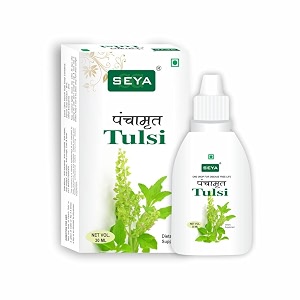 seya panchramrat tulsi drops concentrated extract rare tulsi for natural immunity boosting 30ml pack of 1