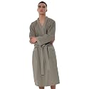 SEYANTE Mens Waffle Kimono Bathrobe
