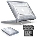 SEYMAC stock Case for MacBook Neo (A18 Pro) 2026 13 inch, Shock-Absorbing Protection with Folding Stand &amp;Mouse Pad Case for MacBook Neo (A18 Pro) 2026 13 inch, Gray