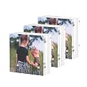 Sezanrpt Acrylic Mini Frames 2x2, 3 Pack, Small Frame 2x2 for Tickets, Clear Picture Frame Small Tips Holder