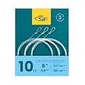 SF Hand Tied Loop Fly Fishing Tapered Leader Freshwater Trout