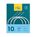 SF Hand Tied Loop Fly Fishing Tapered Leader Freshwater Trout