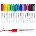 SFAIH Fine Tip Dry Erase Markers, 15 Colors, 15 Pack, 1-2mm Line, Low Odor