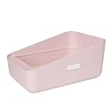 Sfozstra Small Cat Litter Box: Removable Tray for Cats Under 8 lbs