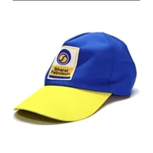 sfs bharat petroleum cap bpcl cap pack of 10 caps sky blue