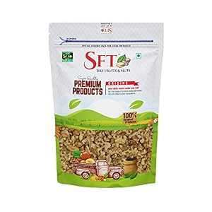 sft walnut kernels extra light handpicked akhrot giri california grade - 8 pieces broken 250g