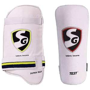 sg super test rh thigh pad adult amp sg test elbow guards youth