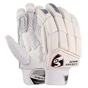 SG Leather Cricket Litevate White RH Batting Gloves Adult