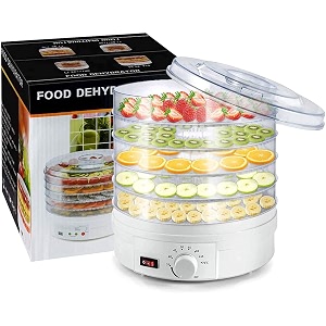 food dehydratorbeef jerky makerfive tray food dehydration machine with knob buttondried fruits and vegetables maker