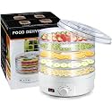Food Dehydrator|Beef Jerky Maker|Five Tray Food Dehydration Machine With Knob Button|Dried Fruits and Vegetables Maker