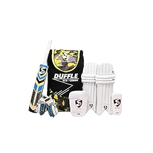 sg summer camp kashmir willow cricket kit for all ages navygreen size sh nylon multicolour