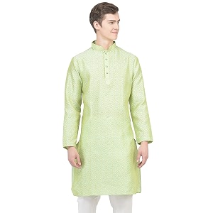 SG LEMAN Knee Length Solid Kurta for