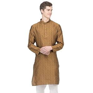 SG LEMAN Knee Length Solid Kurta for
