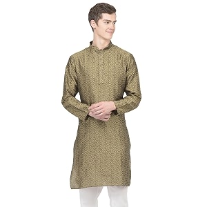 SG LEMAN Knee Length Solid Kurta for