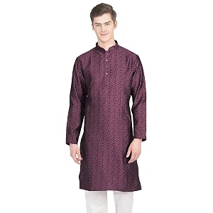 SG LEMAN Knee Length Solid Kurta for