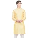 SG LEMAN Knee Length Solid Kurta for