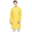SG LEMAN Knee Length Solid Kurta for