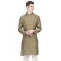 SG LEMAN Knee Length Solid Kurta for