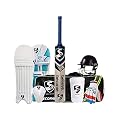 SG Multicolor Economy Cricket Set Size- 6 with Helmet