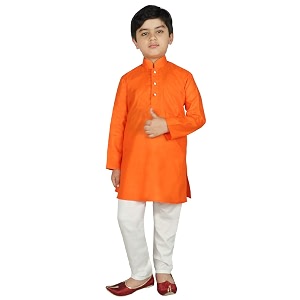 SG YUVRAJ Boys Kurta Set
