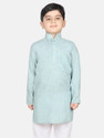 SG YUVRAJ Solid Cotton Blend Straight Kurta for Boys (Multicolor)